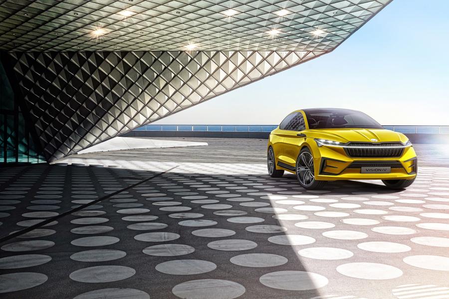  Skoda Vision iV 2019 года  (фото 16 из 30)